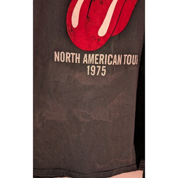 The Rolling Stones T-Shirt Men's XXL Short Sleeve North American Tour 1975 (967D - Picture 4 of 5